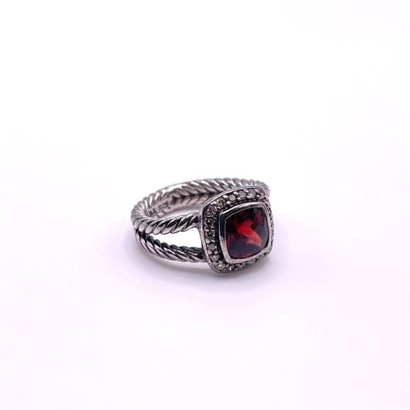 David Yurman Jewelry - David Yurman Garnet Albion Ring
